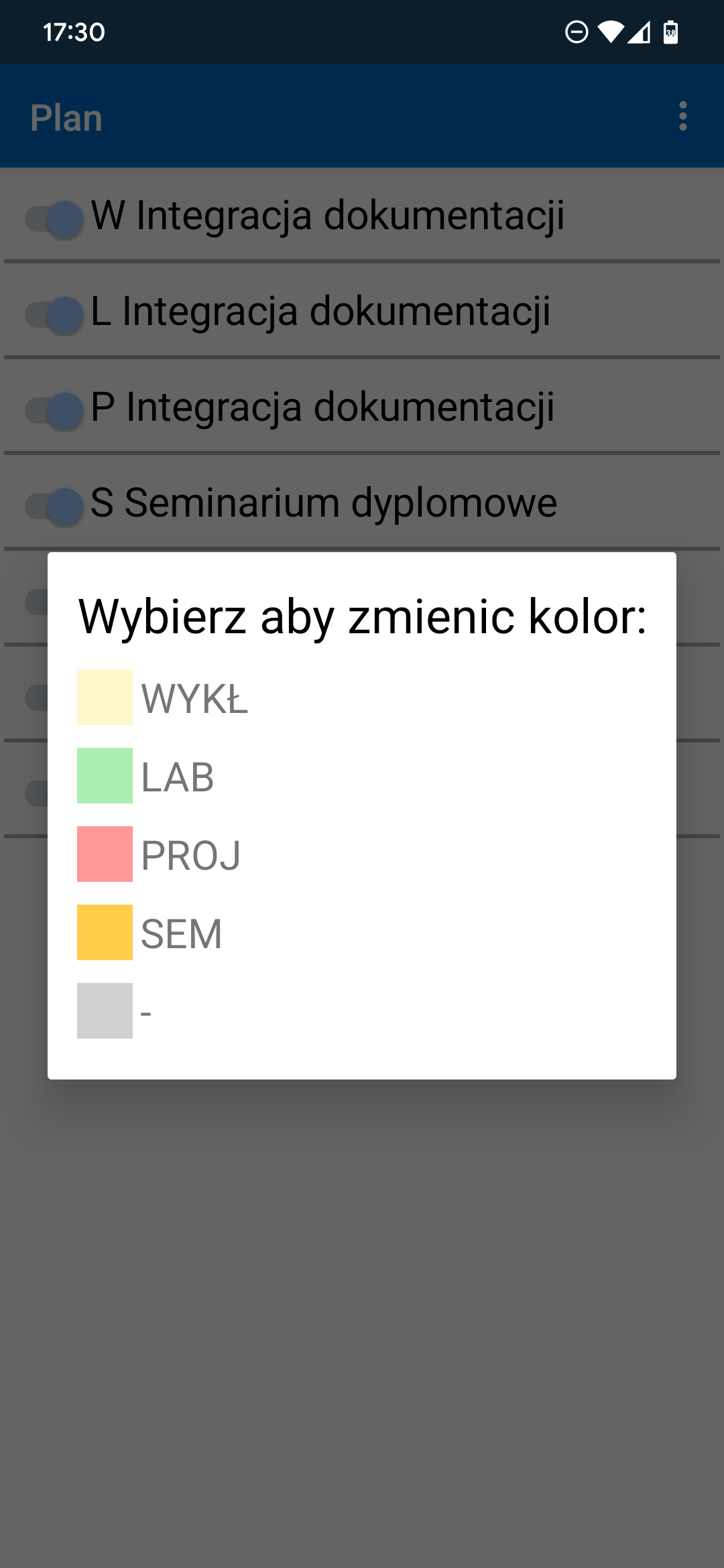 Screenshot of edit screen
